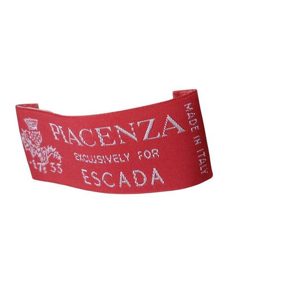 Vintage Escada Jacket Blazer Apricot Cashmere Silk Blend Button Front Size 42 - Picture 14 of 16